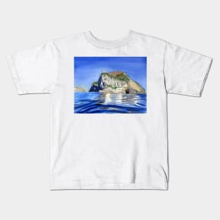 Lighthouse in Campania Kids T-Shirt